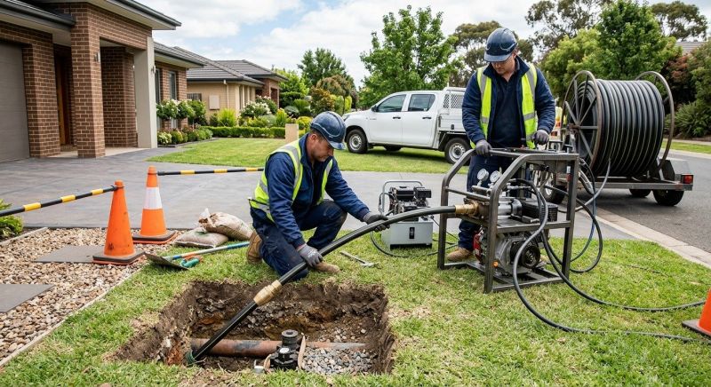 Trenchless Pipe Repair Service